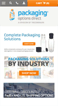 Mobile Screenshot of packagingoptionsdirect.com